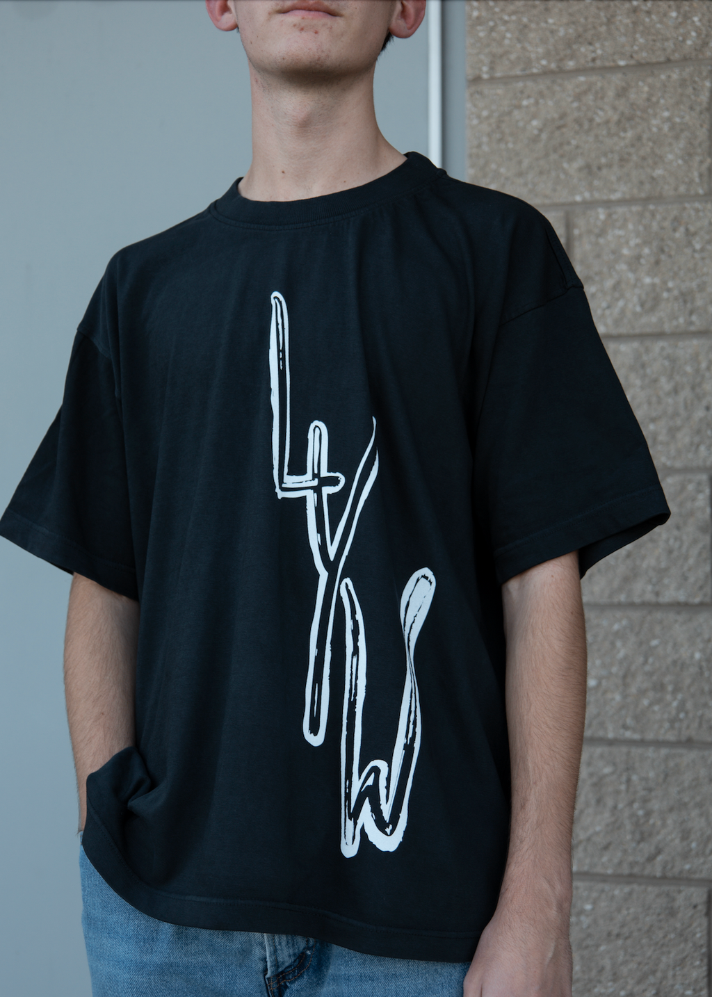 Lifegate Youth Worship Short Sleeve Black Tee